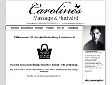 Tablet Screenshot of massage-hudvard.com